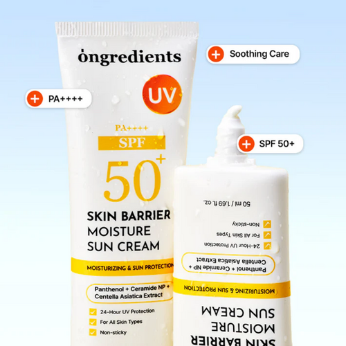 Ongredients Skin Barrier Moisture Sun Cream PA++++ SPF50+