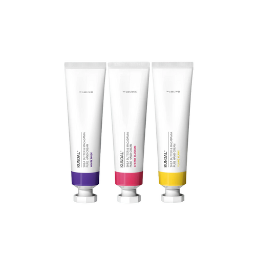 Kundal Signature Perfurmed Hand Cream Trio 50ml*3 - White Musk, Cherry Blossom, Ylang Ylang