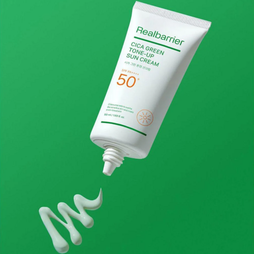 Real Barrier Cica Green Tone-Up Sun Cream SPF50+ PA++++