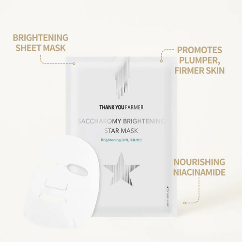 Thank You Farmer Saccharomy Brightening Star Mask