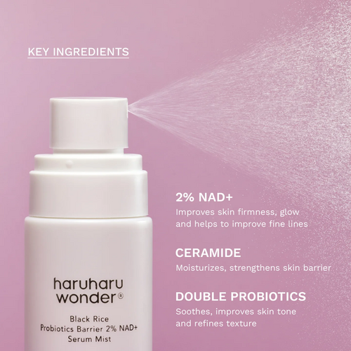 Haruharu Wonder Black Rice Probiotics Barrier NAD+ Serum Mist Haruharu Wonder Black Rice Probiotics Barrier NAD+ Serum Mist
