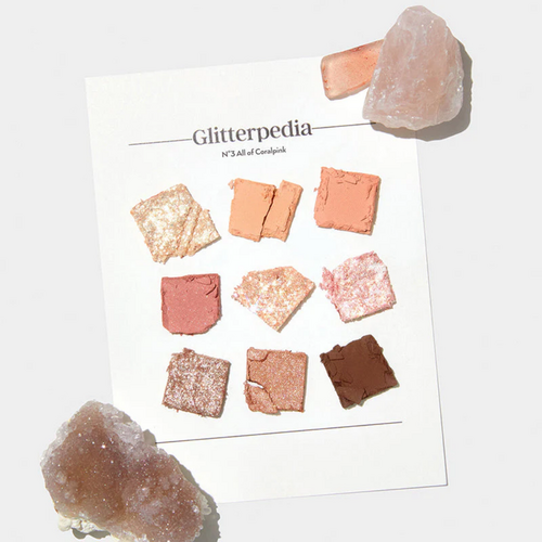 Unleashia Glitterpedia Eye Palette N°3 All of Coralpink Unleashia Glitterpedia Eye Palette N°3 All of Coralpink