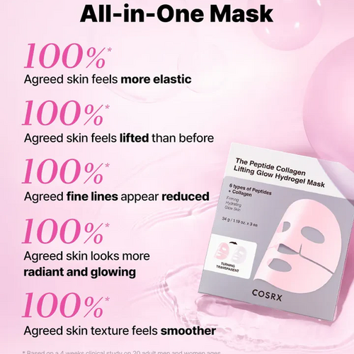 Peptide Collagen Glow Hydrogel Mask Peptide Collagen Glow Hydrogel Mask