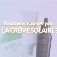 Des boutons à cause de la crème solaire ?