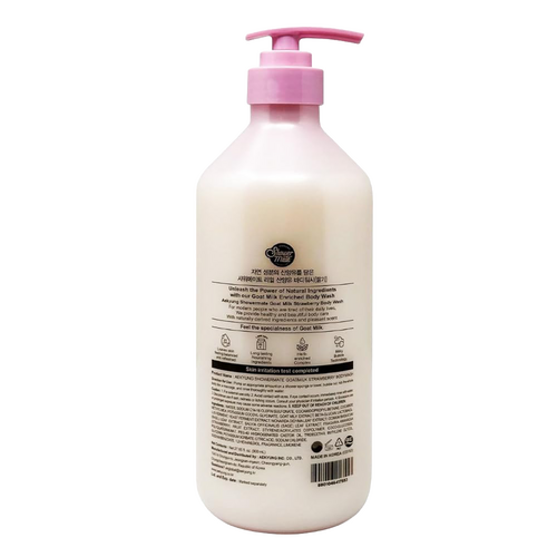 Shower Mate Goat Milk Strawberry Body Wash Shower Mate Goat Milk Strawberry Body Wash