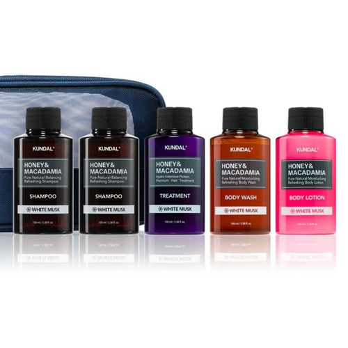 Kundal Travel Kit White Musk
