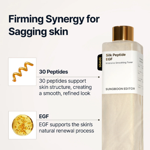 Sungboon Editor Silk Peptide EGF Intensive Smoothing Toner Sungboon Editor Silk Peptide EGF Intensive Smoothing Toner