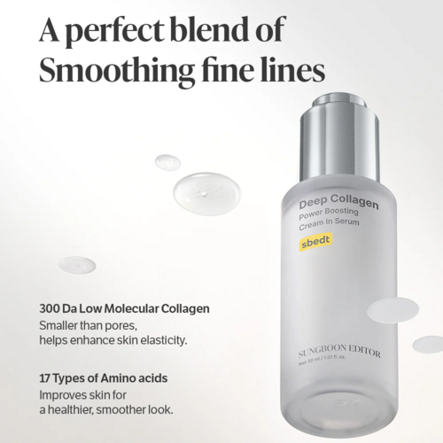 Sungboon Editor Deep Collagen Power Boosting Cream In Serum Sungboon Editor Deep Collagen Power Boosting Cream In Serum