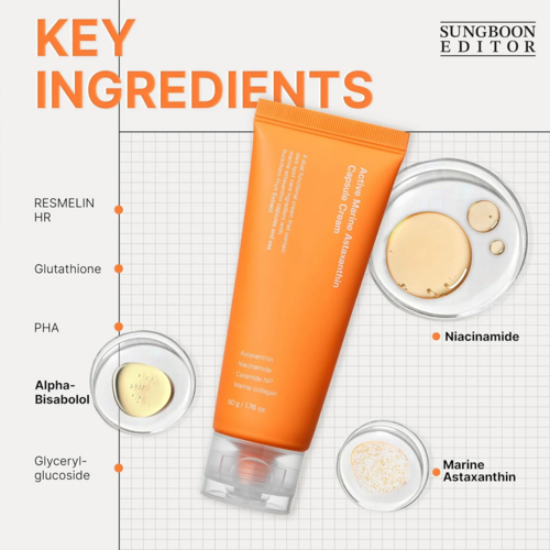 Sungboon Editor Active Marine Astaxanthin Capsule Cream Sungboon Editor Active Marine Astaxanthin Capsule Cream