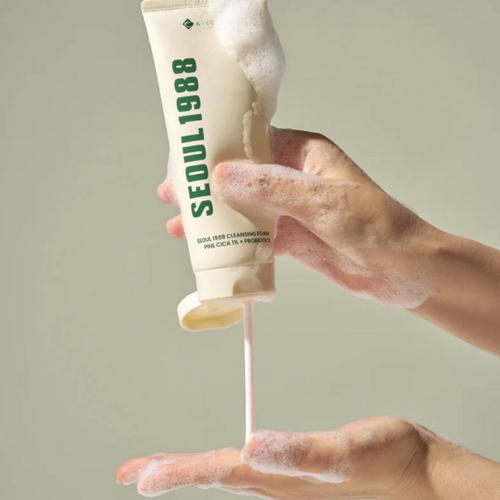 K-SECRET SEOUL 1988 Cleansing Foam : Pine Cica 1% + Probiotics