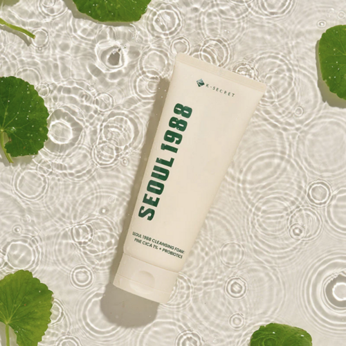 K-SECRET SEOUL 1988 Cleansing Foam : Pine Cica 1% + Probiotics