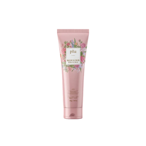 Plu Body Scrub Pink Floral Plu Body Scrub Pink Floral