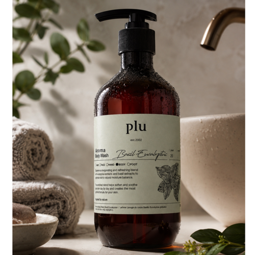Plu Aroma Body Wash Basil Eucalyptus Plu Aroma Body Wash Basil Eucalyptus