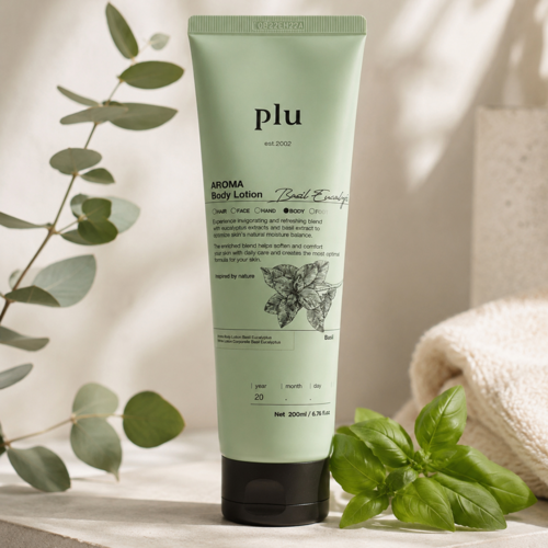 Plu Aroma Body Lotion Basil Eucalyptus Plu Aroma Body Lotion Basil Eucalyptus