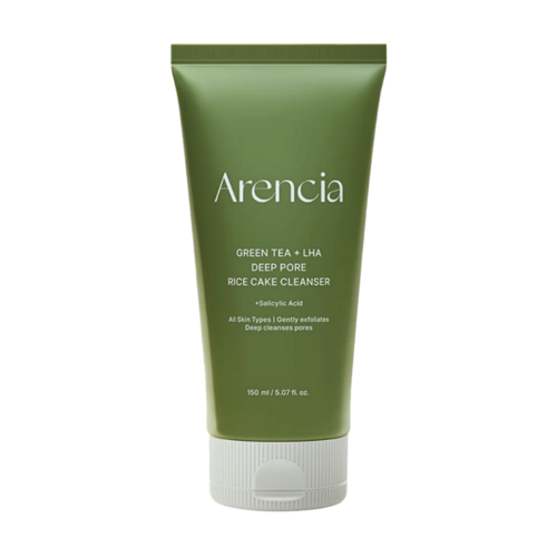 Arencia Green Tea + LHA Deep Pore Rice Cake Cleanser Arencia Green Tea + LHA Deep Pore Rice Cake Cleanser