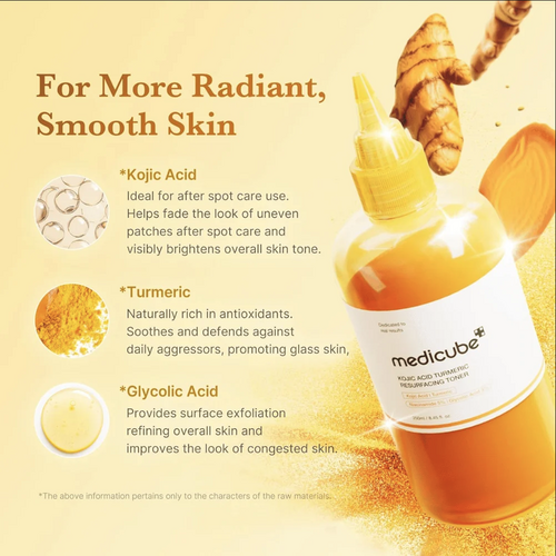 Medicube Kojic Acid Turmeric Resurfacing Toner Medicube Kojic Acid Turmeric Resurfacing Toner