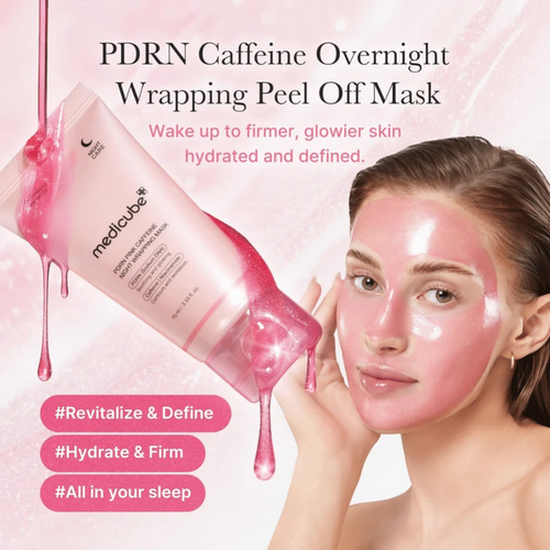 Medicube PDRN Pink Caffeine Night Wrapping Mask