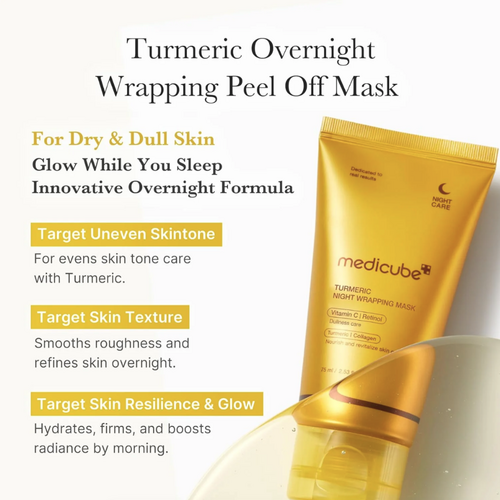 Medicube Kojic Acid Turmeric Night Wrapping Mask