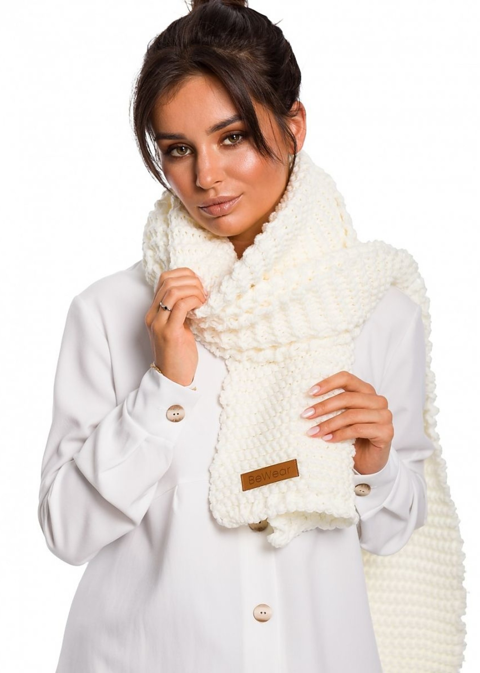 BE Knit  sjaal model 136411 BE Knit Beige