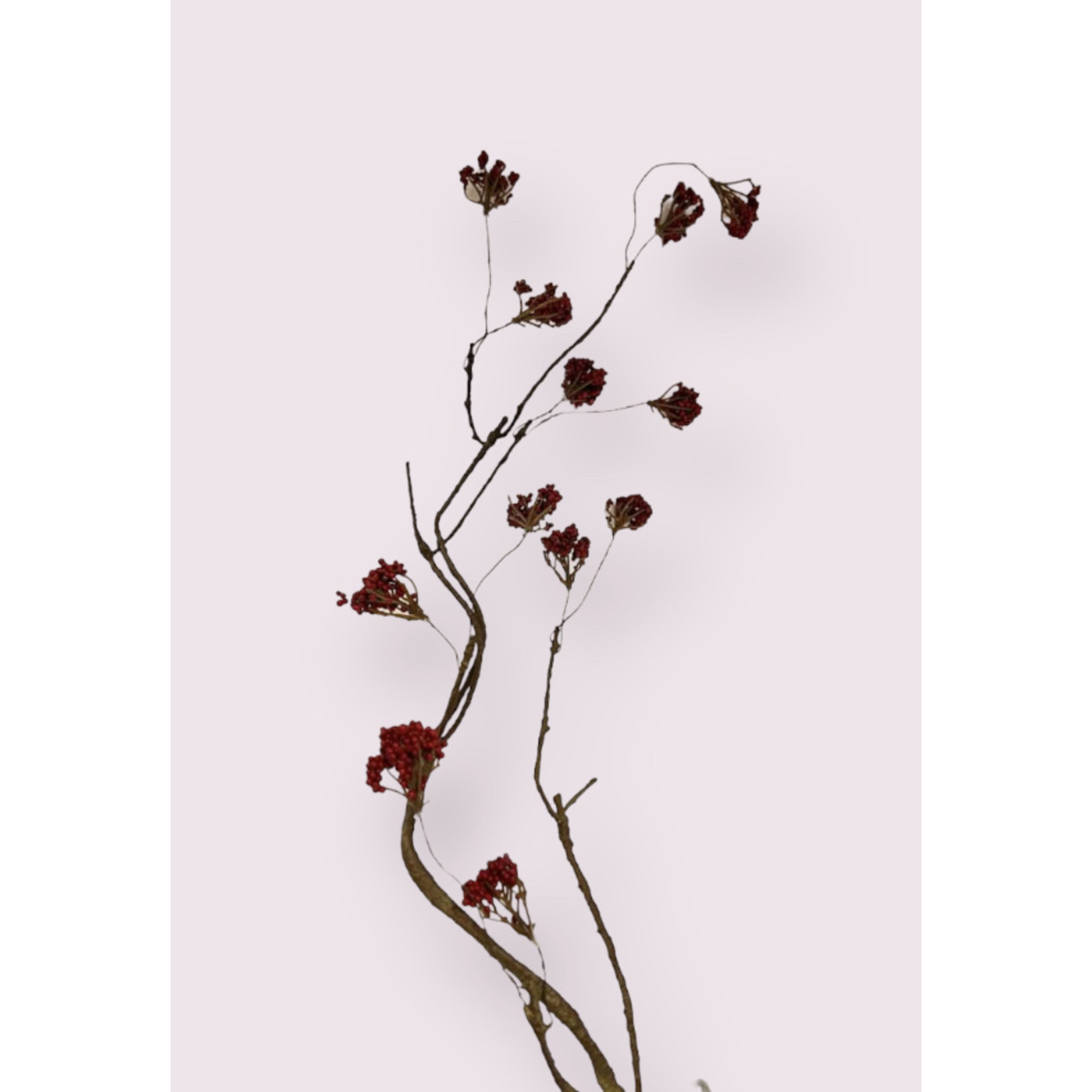 TWIG WITH BERRIES | RED | 80 CM