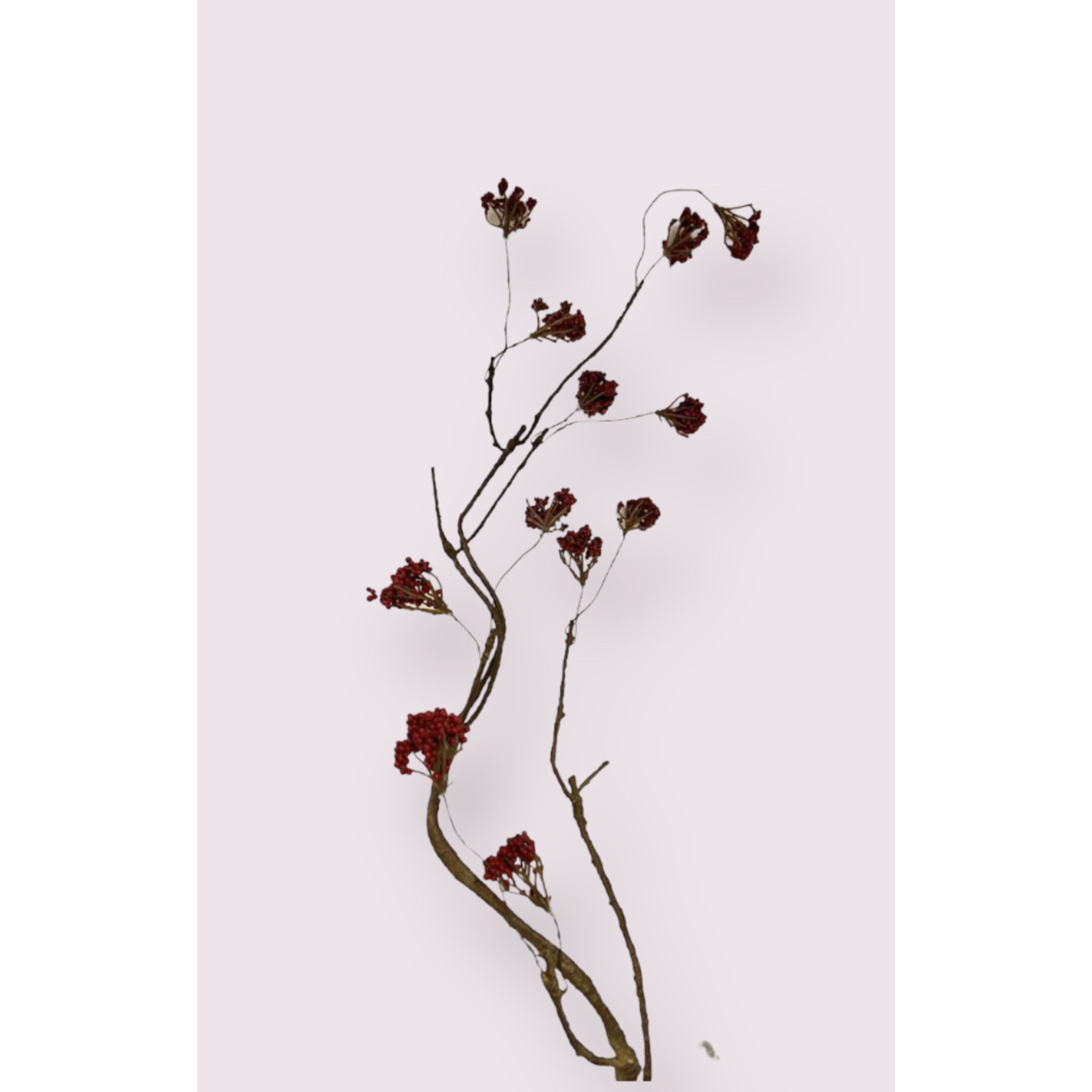 TWIG WITH BERRIES | RED | 80 CM