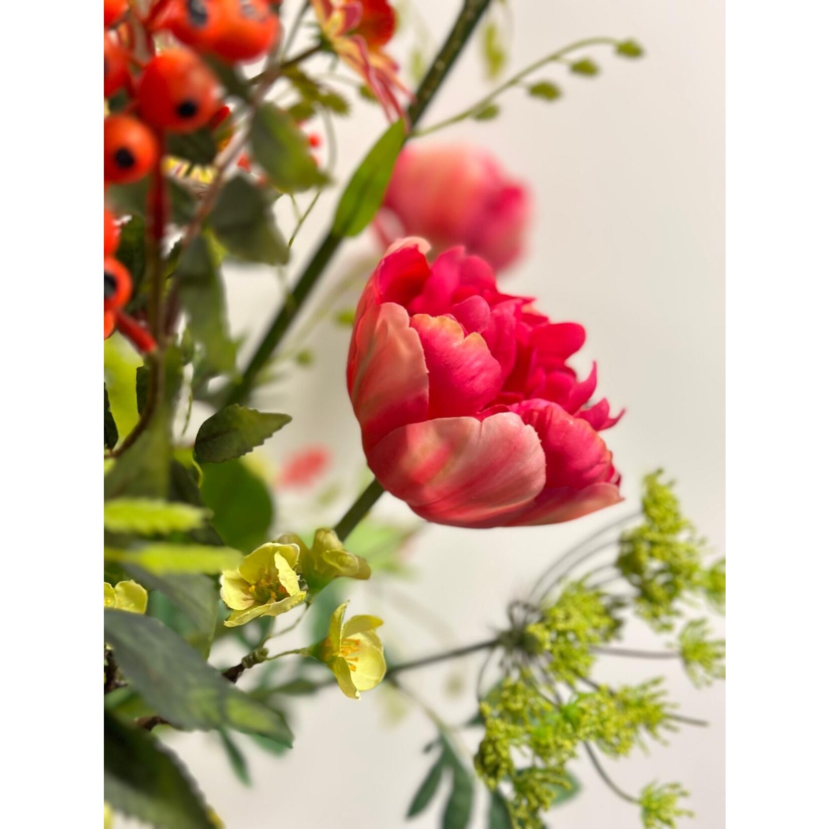 BOEKET PUGLIA | FUCHSIA GROEN