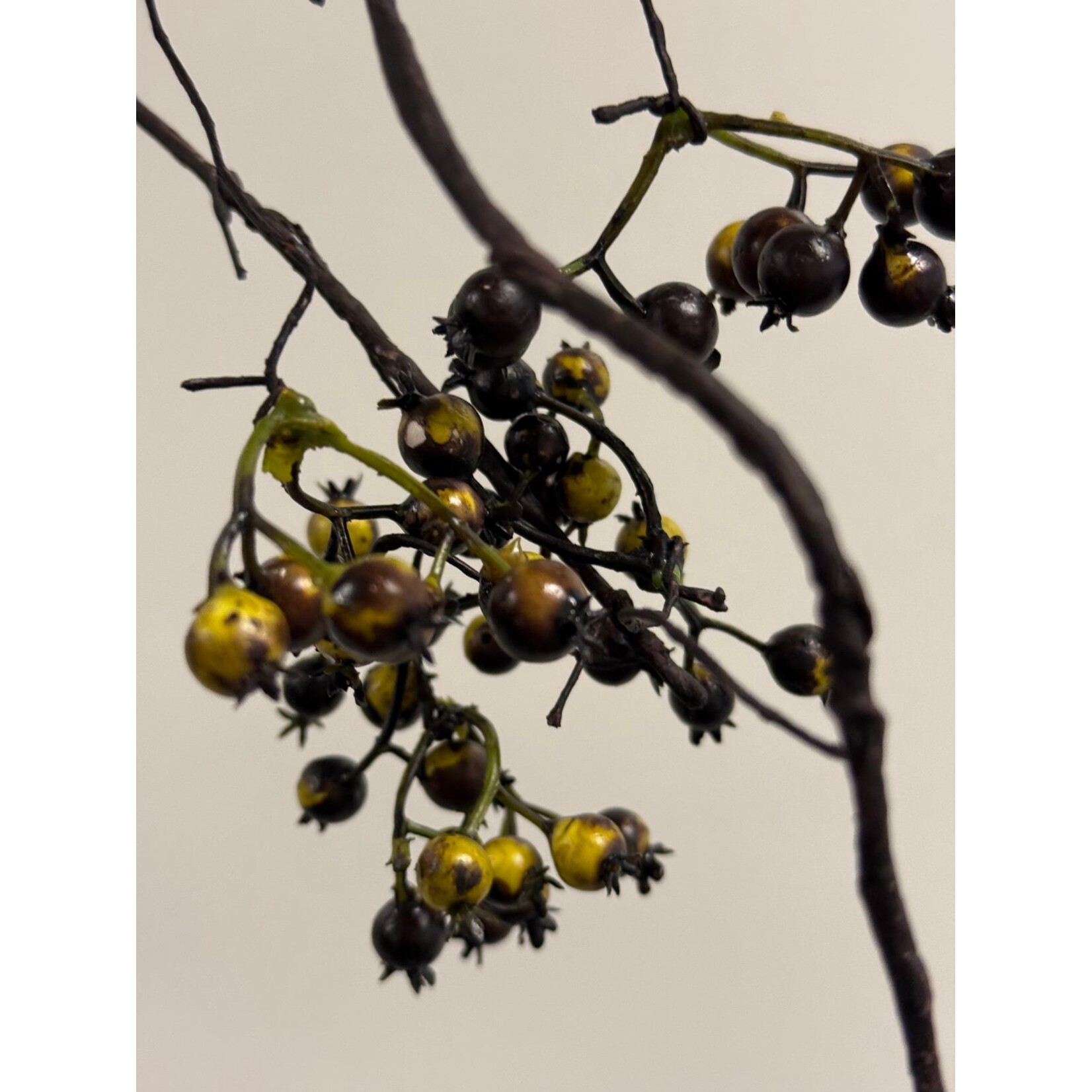 BERRY BRANCH HANGING | BURGUNDY | 70 CM