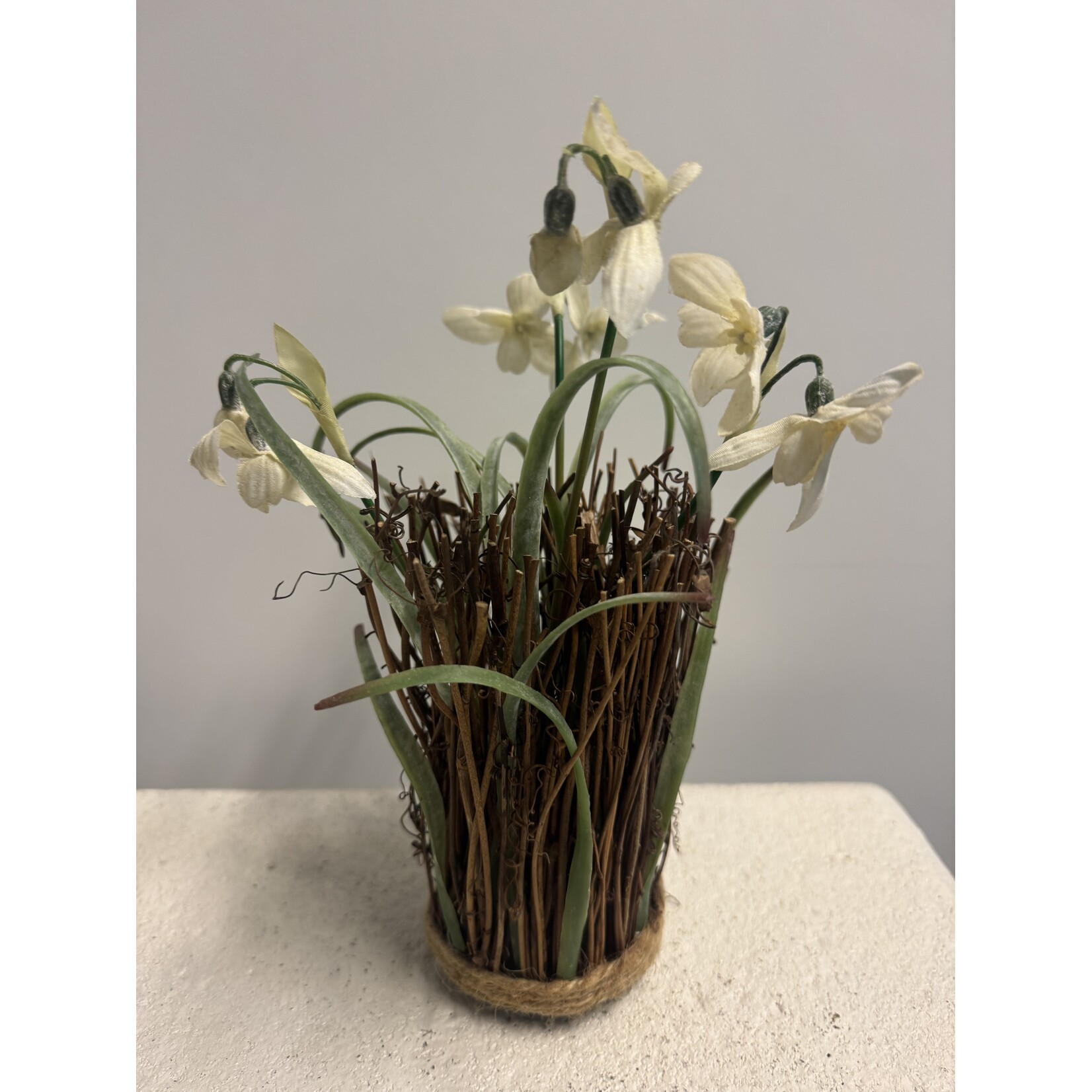 SNEEUWKLOKJE  | WIT | 25 CM