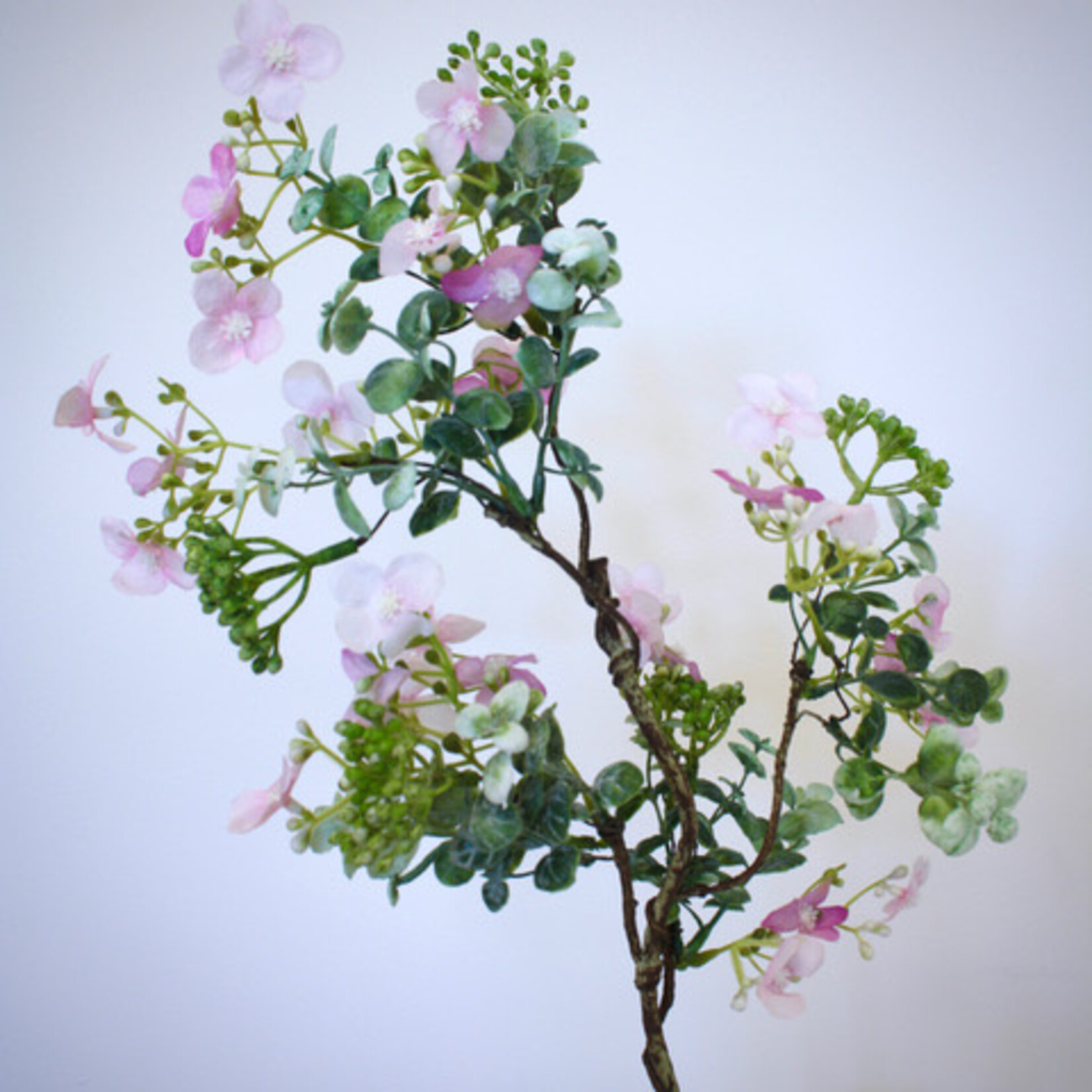 WILDE BLOEM TAK | ROZE | 53 CM