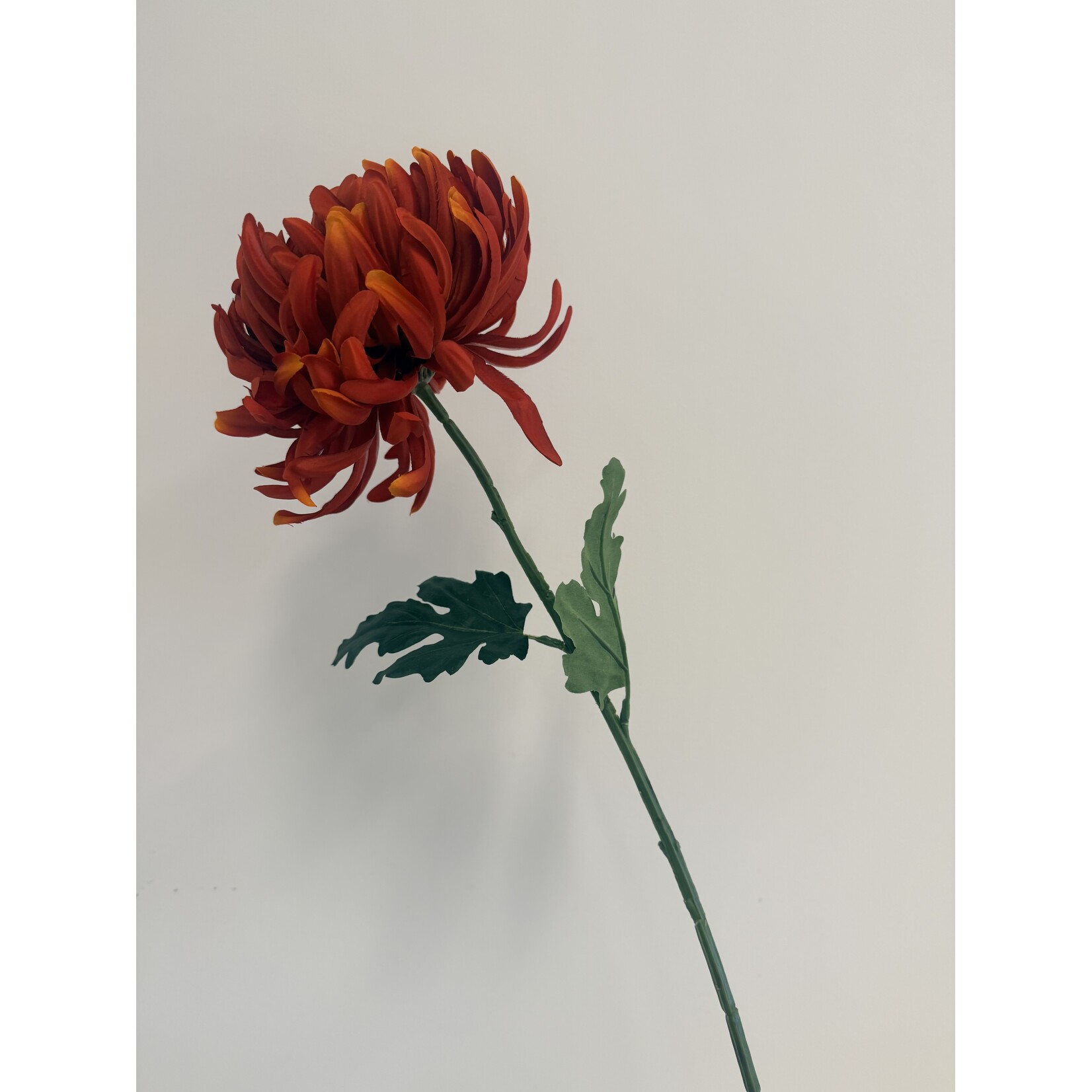 CHRYSANT XL | ORANJE ROOD | 80 CM