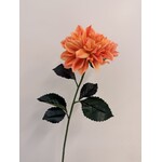 DAHLIA  | ORANGE PINK | 70 CM