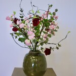 BOUQUET TWISTED ROMANCE | PINK BURGUNDY