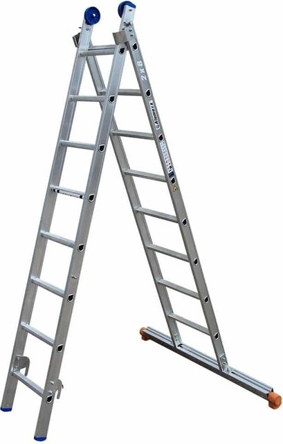 Opsteekladder 2x8