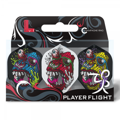 L-Style L-Style Champagne Flight L1 Standard Shingo Enomata V3 Mix - Dart Flights