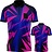 Arraz Shard Dartshirt Black & Blue-Pink - Dart Trøjer