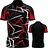 Arraz Flare Dartshirt Black & Red - Dart Trøjer