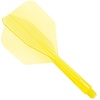 Condor Condor Zero Stress Flight System - Small Clear Yellow - Dart Flights