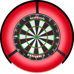 Mission Torus 270 LED   Dartskive Lyssystem