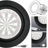 LED Beskyttelsesringe Dartskive Lyssystem Bull's Germany LED Beskyttelsesringe Dartskive Lyssystem
