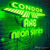 Condor Condor Neon Axe Flight System - Small Pink - Dart Flights