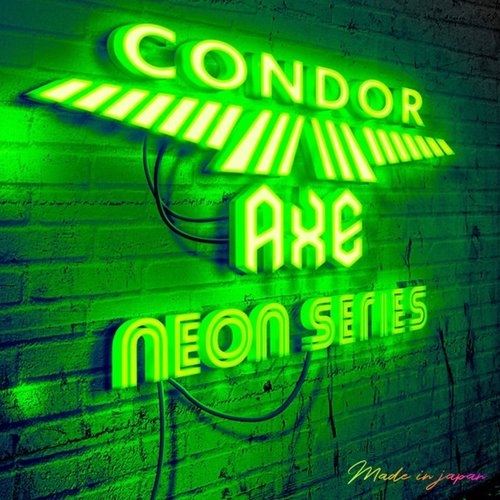 Condor Condor Neon Axe Flight System - Small Orange - Dart Flights