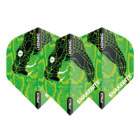 Red Dragon Peter Wright Hardcore Ionic Snakebite Green Head - Dart Flights