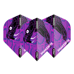 Red Dragon Peter Wright Hardcore Ionic Snakebite Purple Head - Dart Flights