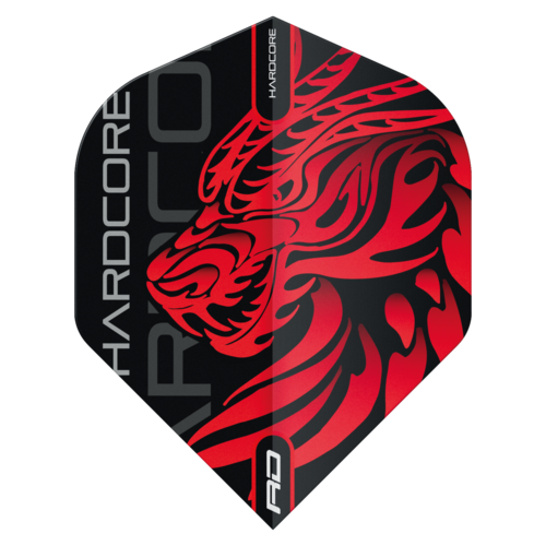 Red Dragon Red Dragon Jonny Clayton Hardcore Dragon Red - Dart Flights