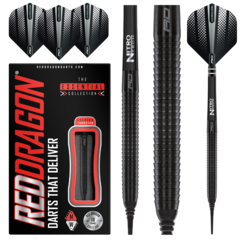 Red Dragon Razor Edge Black 85% Soft Tip