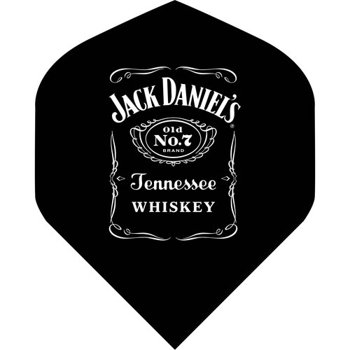 Mission Jack Daniels Bottle Logo NO2 - Dart Flights