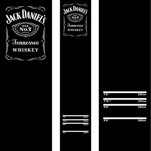 Mission Jack Daniels Tæppet Dartmåtte