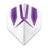 Winmau Prism Alpha Extra Thick White & Purple - Dart Flights