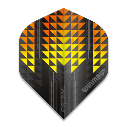 Winmau Winmau Prism Alpha Extra Thick Yellow & Orange - Dart Flights