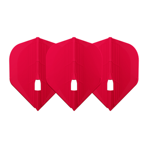 L-Style Champagne Flight Kami L1 Standard Red - Dart Flights